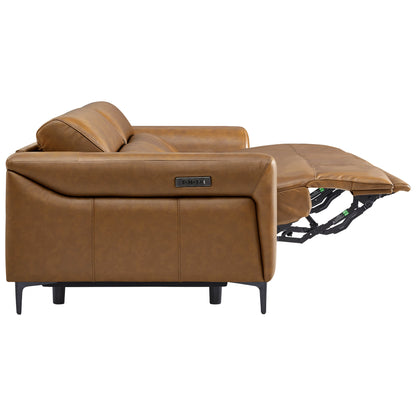Murphy Premium Dual-Motor Genuine Leather Zero-Wall Power Reclining Sofa