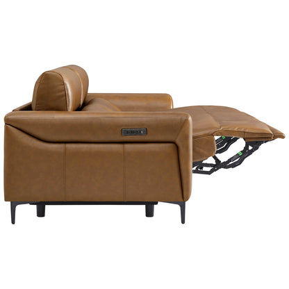 Murphy Premium Dual-Motor Genuine Leather Zero-Wall Power Reclining Sofa