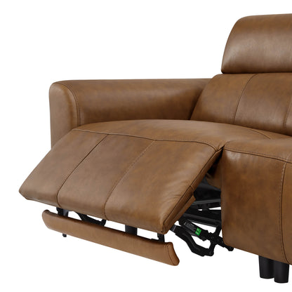 Murphy Premium Dual-Motor Genuine Leather Zero-Wall Power Reclining Sofa