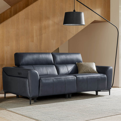 Murphy Premium Dual-Motor Genuine Leather Zero-Wall Power Reclining Sofa