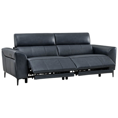 Murphy Premium Dual-Motor Genuine Leather Zero-Wall Power Reclining Sofa