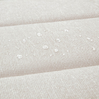 Myron Modern Channel Upholstered Platform Bed