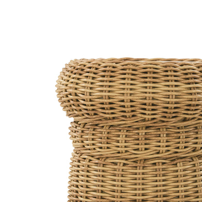 Naomi Wicker Woven Outdoor & Indoor Side Table