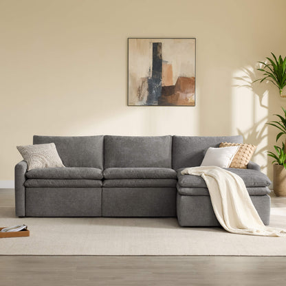 Ohana 4-Seat Zero-gravity Comfortable Modular Sofa