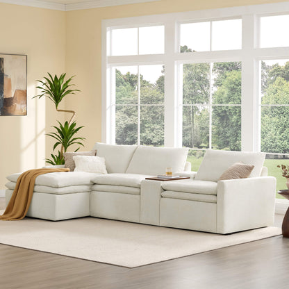 Ohana 4-Seat Zero-gravity Comfortable Modular Sofa