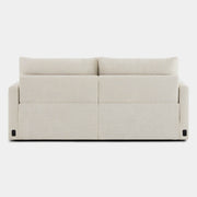 Light fabric Ohana 2-Seat Motion Modular Sofa back view with reclining controls - CHITA Living