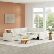 Light beige Ohana modular sofa with reclining feature, perfect for modern living spaces - CHITA Living