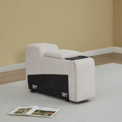 Oliver 3-Seat Wall-hugger Reclining Sectional Sofa with Power Headrest