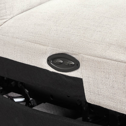 Oliver 3-Seat Wall-hugger Reclining Sectional Sofa with Power Headrest