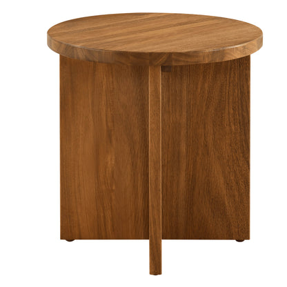 Raymond Modern Outdoor Acacia Wood Side Table