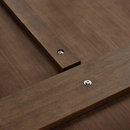 Rory Round Wood Cross-Base Dining Table