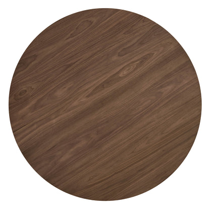 Rory Round Wood Cross-Base Dining Table