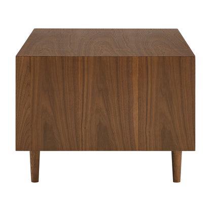 Rowan Ash Cane Storage Coffee Table with Two Drawers