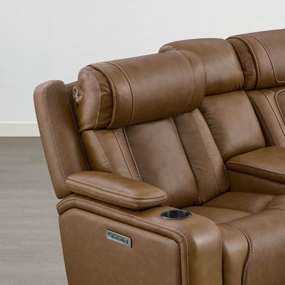 Sable Super Zero-Gravity Power Reclining Sofa