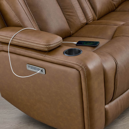 Sable Super Zero-Gravity Power Reclining Sofa