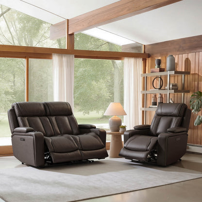 Sable Super Zero-Gravity Power Reclining Sofa