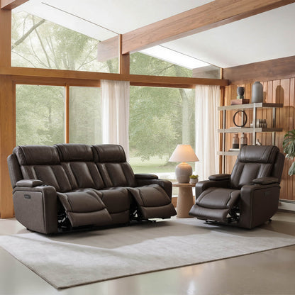 Sable Super Zero-Gravity Power Reclining Sofa