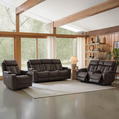 Sable Super Zero-Gravity Power Reclining Sofa