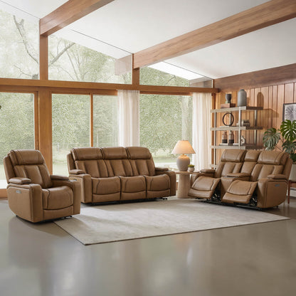 Sable Super Zero-Gravity Power Reclining Sofa