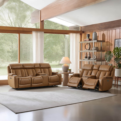 Sable Super Zero-Gravity Power Reclining Sofa
