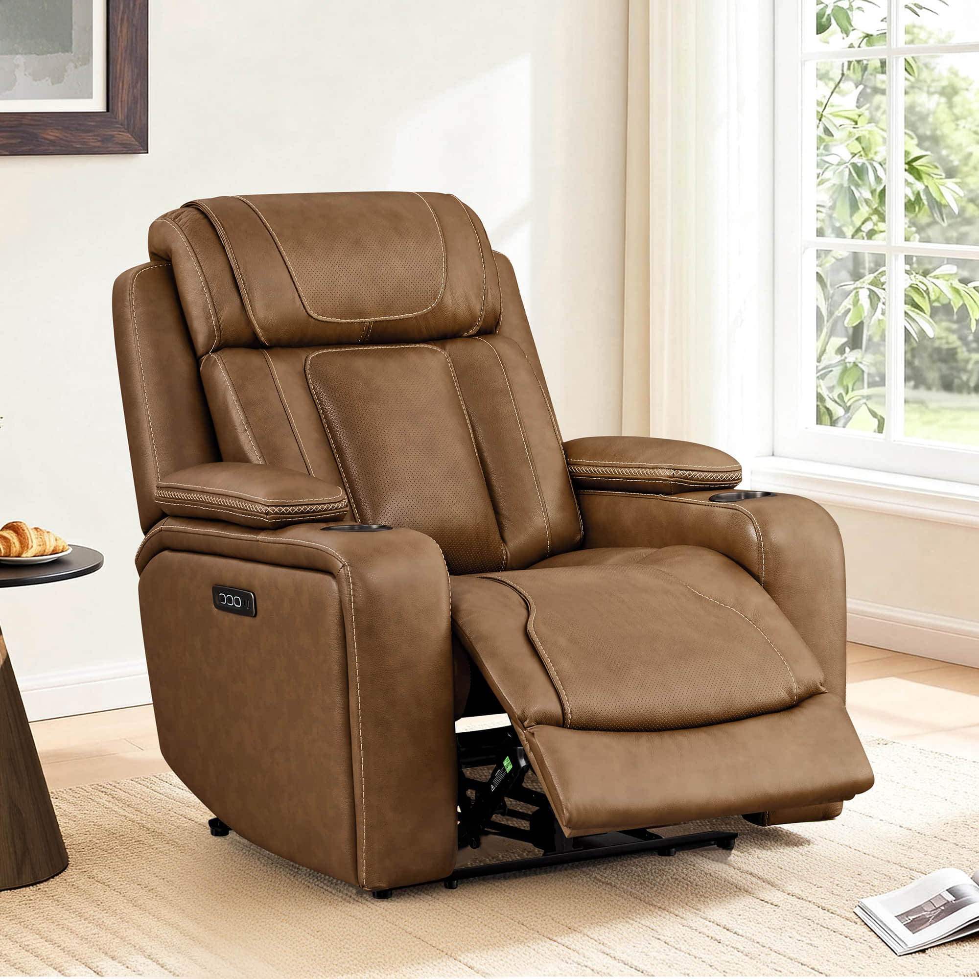 Sable Super Zero-Gravity Power Recliner | Triple Motor & Storage
