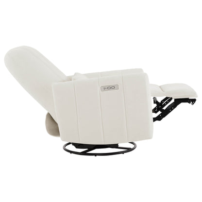 Shell Power Swivel Nursery Glider Recliner