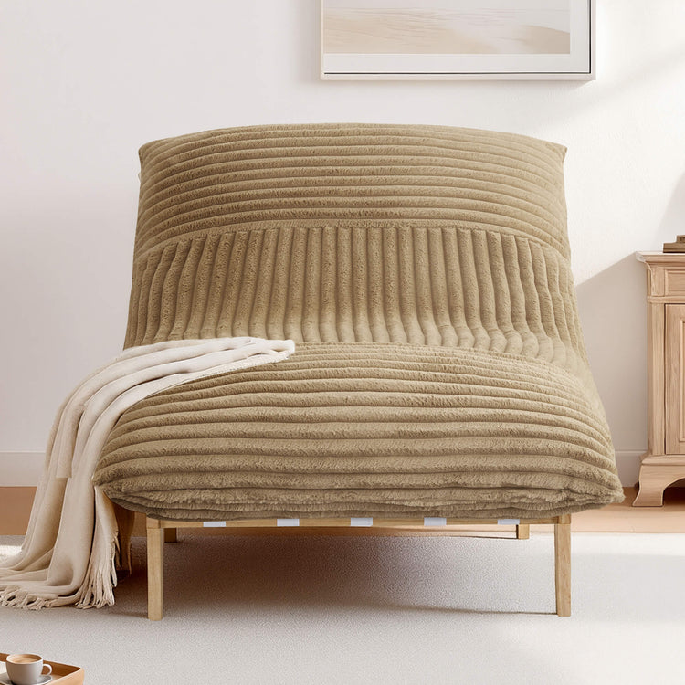 Snuggle Pod Over-sized Plush Accent Chair