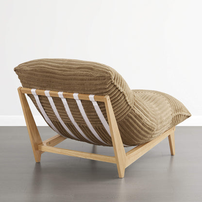 Snuggle Pod Over-sized Plush Accent Chair