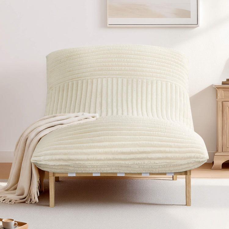 Snuggle Pod Over-sized Plush Accent Chair