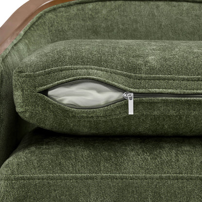 Talia Performance Boucle Rolling Dining Chair (Set of 2)