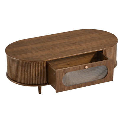 Taylor Ash Wood Storage Coffee Table