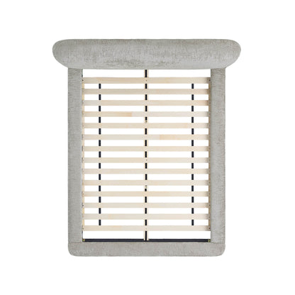 Teleri Modern Platform Bed with Wood Leg