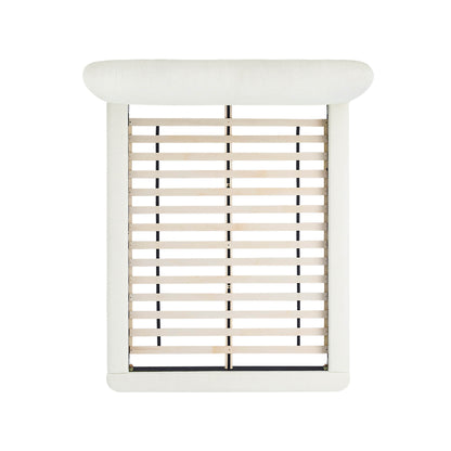 Teleri Modern Platform Bed with Wood Leg