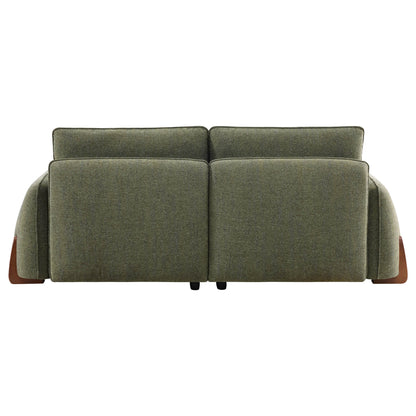 Teleri 5-seat Modular Curved Sofa with Wood Leg
