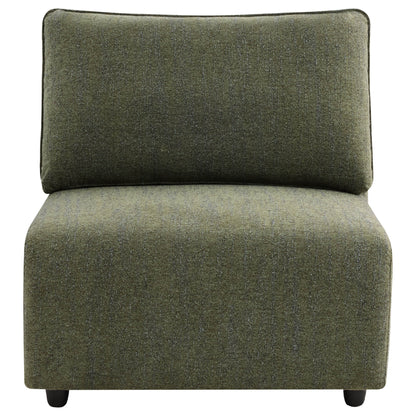 Teleri 2-seat Modular Curved Sofa with Wood Leg