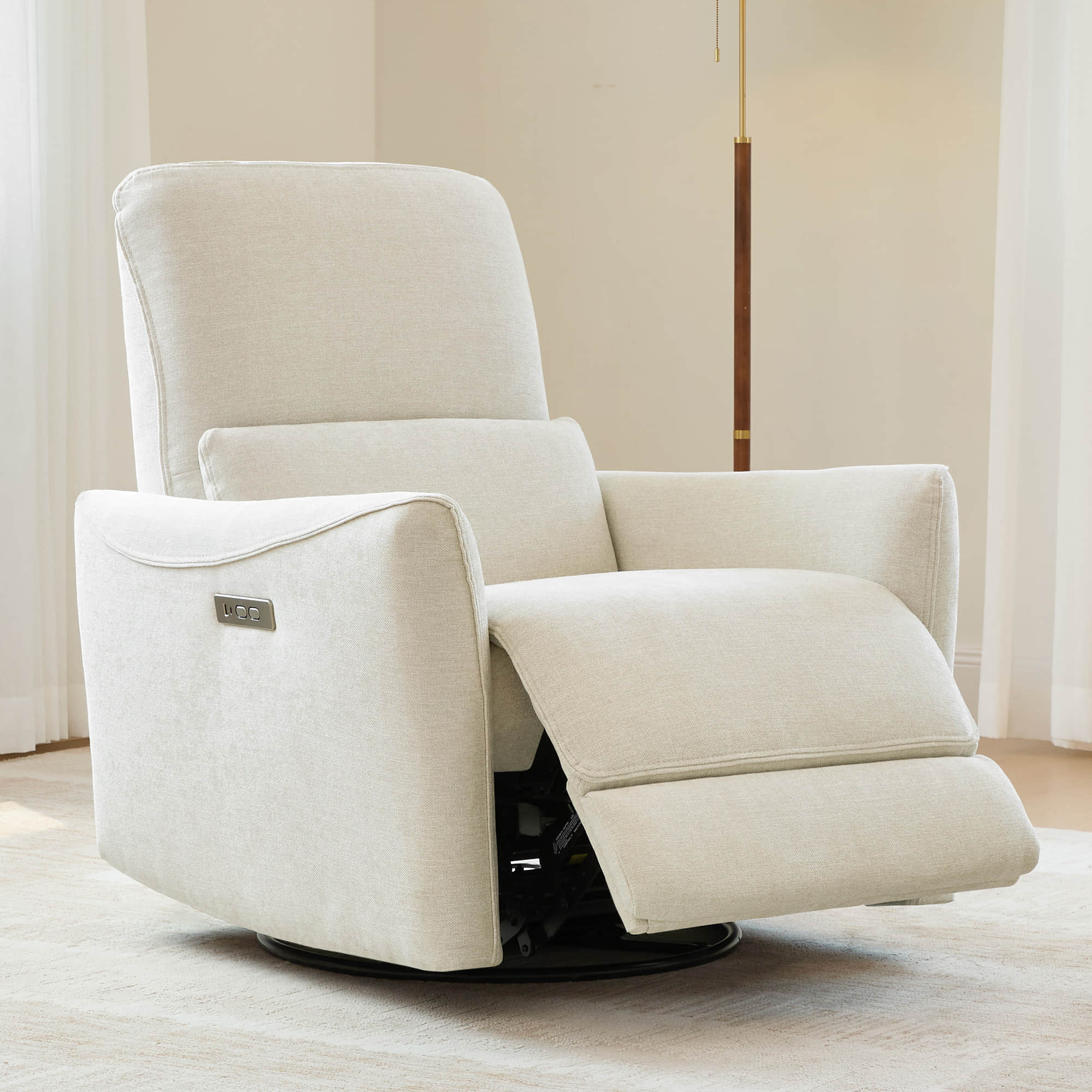 Tracee Modern Power Swivel Glider Recliner