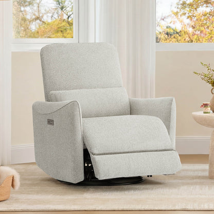 Tracee Modern Power Swivel Glider Recliner