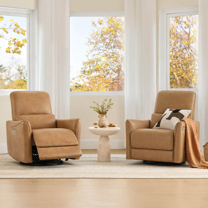 Tracee Modern Power Swivel Glider Recliner