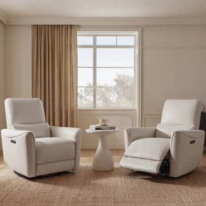 Tracee Modern Power Swivel Glider Recliner