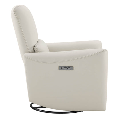 Tracee Modern Power Swivel Glider Recliner