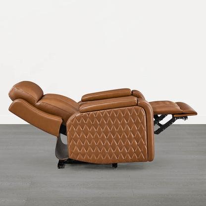 Victor Genuine Leather Power Recliner with Heat & Cooling