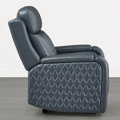 Victor Genuine Leather Power Recliner with Heat & Cooling