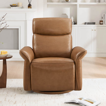 Vinca Power Swivel Nursery Glider Recliner with Power Lumbar & Headrest