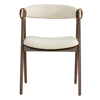 Winfred Mid-century Modern Chenille Dining Chair(Set of 2)