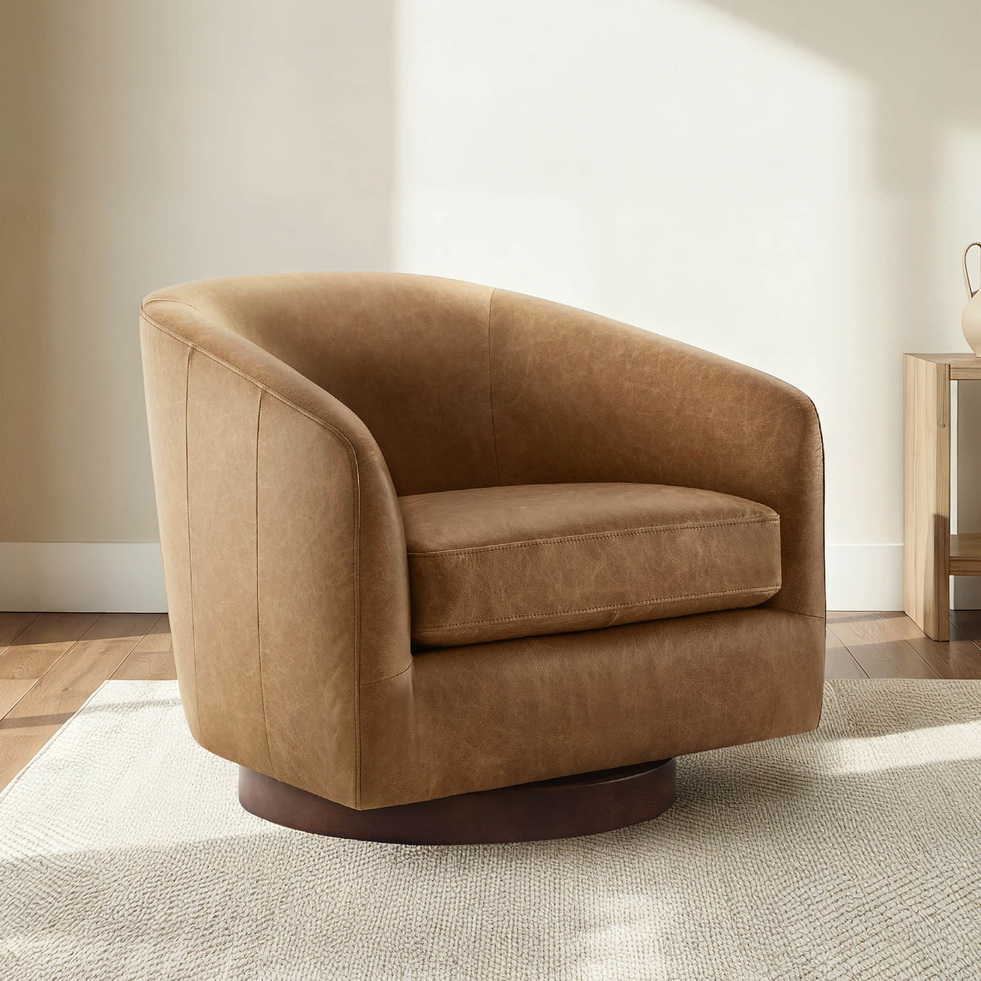 Wren Modern Swivel Accent Chair