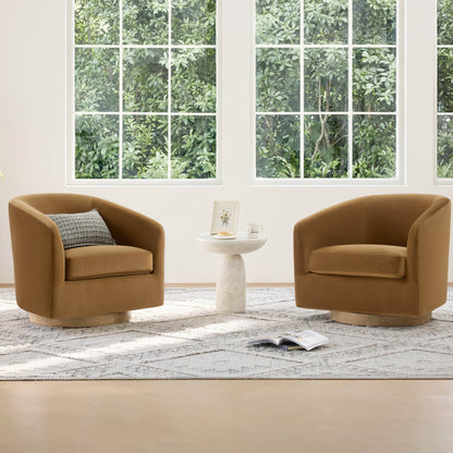 Wren Modern Swivel Accent Chair