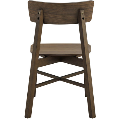 Wyatt Minimalist Wood Dining Chair