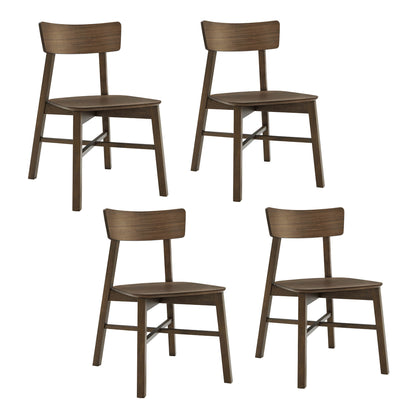 Wyatt Minimalist Wood Dining Chair