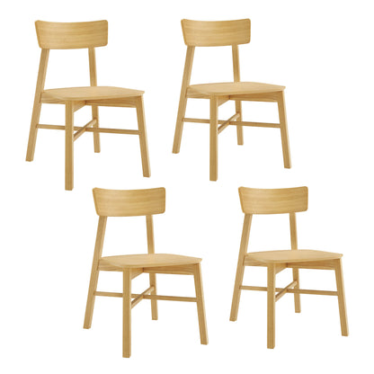 Wyatt Minimalist Wood Dining Chair