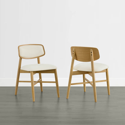 Wyatt Minimalist Wood Dining Chair